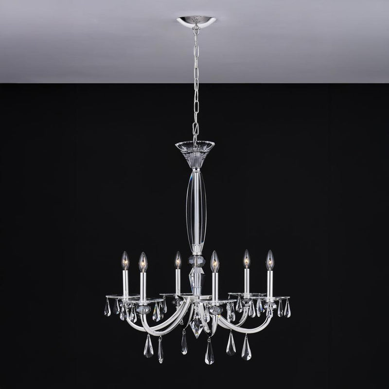PASSO 6 LT SILVER CHANDELIER