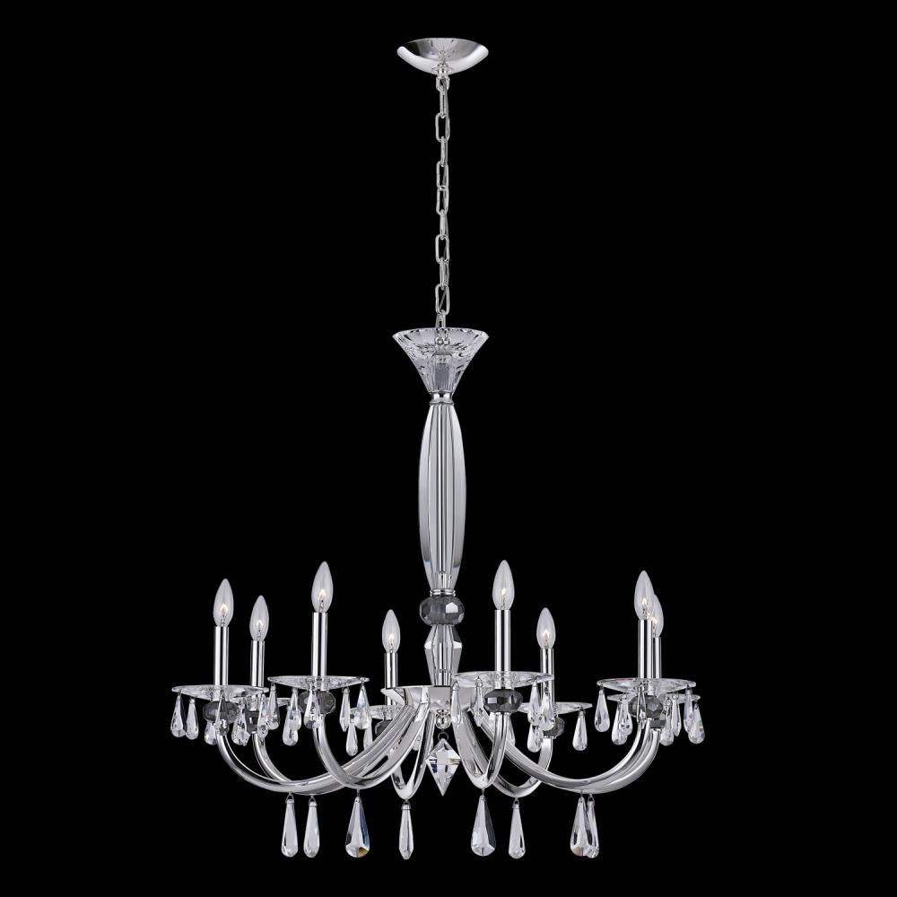 PASSO 8 LT SILVER CHANDELIER