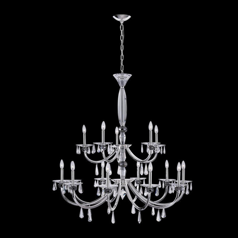 PASSO 15 LT SILVER CHANDELIER