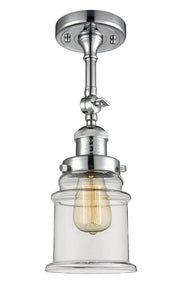 Canton - 1 Light - 6 inch - Polished Chrome - Adjustable Semi-Flush Mount