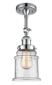 Canton - 1 Light - 6 inch - Polished Chrome - Adjustable Semi-Flush Mount