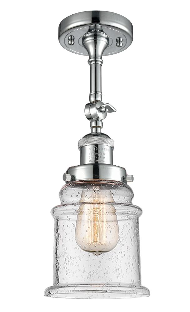 Canton - 1 Light - 6 inch - Polished Chrome - Adjustable Semi-Flush Mount