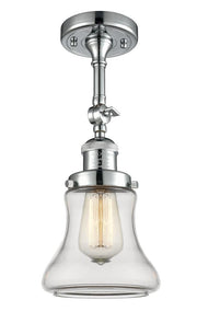 Bellmont - 1 Light - 6 inch - Polished Chrome - Adjustable Semi-Flush Mount