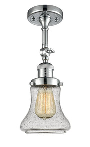 Bellmont - 1 Light - 6 inch - Polished Chrome - Adjustable Semi-Flush Mount