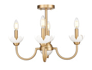 4 Light Semi Flush Mount