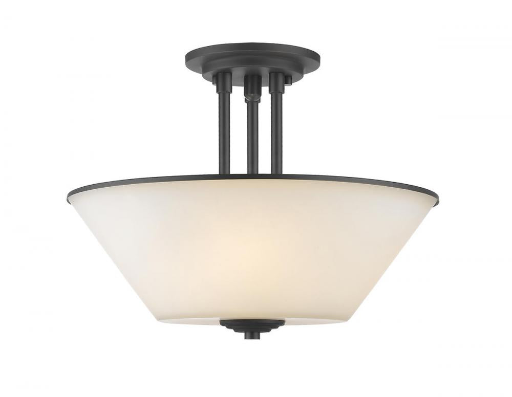 3 Light Semi Flush Mount