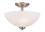 3 Light Semi Flush Mount