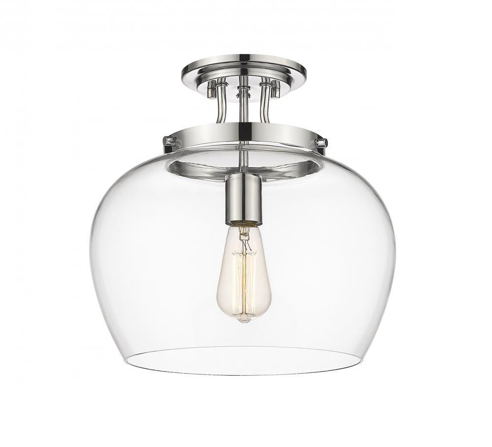 1 Light Semi Flush Mount