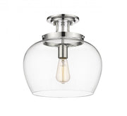 1 Light Semi Flush Mount