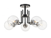 5 Light Semi Flush Mount