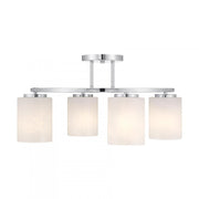 Herron 4-Light Ceiling Light in Chrome
