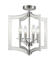 4 Light Semi Flush Mount