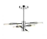 6 Light Semi Flush Mount