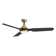Fremont 60-in Brushed Gold LED Fans
