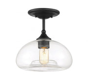 1-Light Ceiling Light in Matte Black